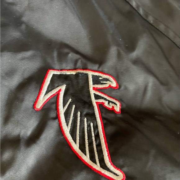 Vintage Atlanta Falcons Official Fan Sportswear Jacket Mens Large Black As Is - Picture 4 of 13